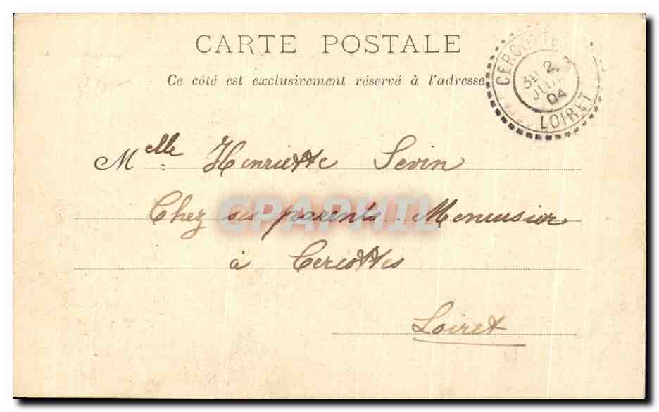 CPA Fantaisie Enfants la confession Pretre  — Rückseite