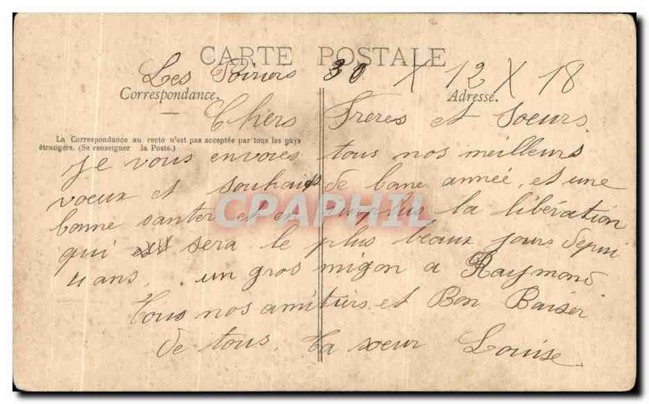 CPA Fantaisie Femme la nuit de noces d'un pompier  — Rückseite