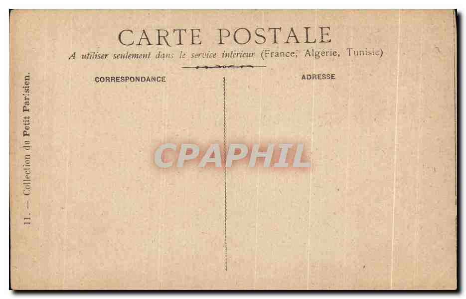 CPA Fantaisie Femme Eventail espagnol — Verso