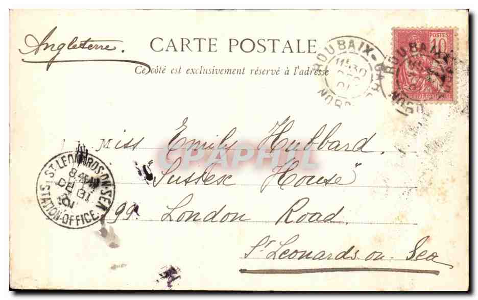 Je rapporte l'espérance — 1902 — Phototypie A. Bergerot et Cie — Nancy — Reverso