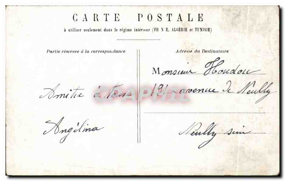 CPA Fantaisie Enfant Bebe Edouard — Rückseite