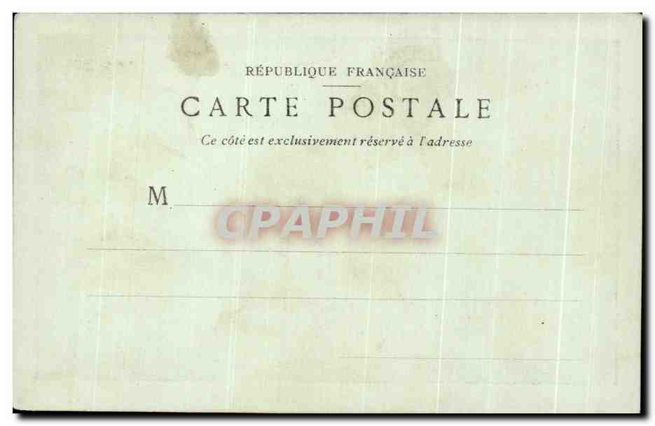 CPA Fantaisie Enfant Sans souci — Rückseite