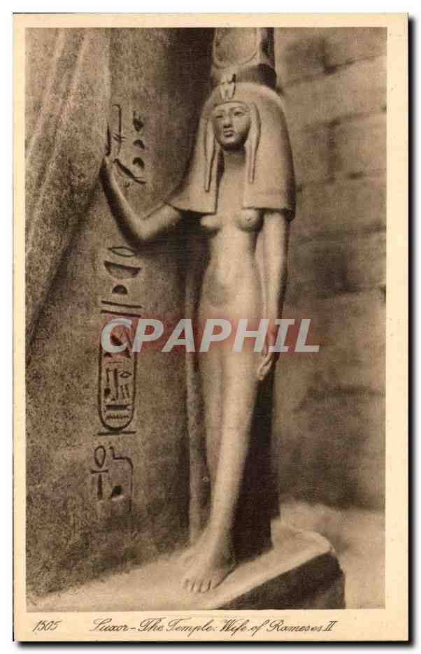 Luxor - Le Temple : Épouse de Ramsès II — Lénaud & Landrock, n° 1505