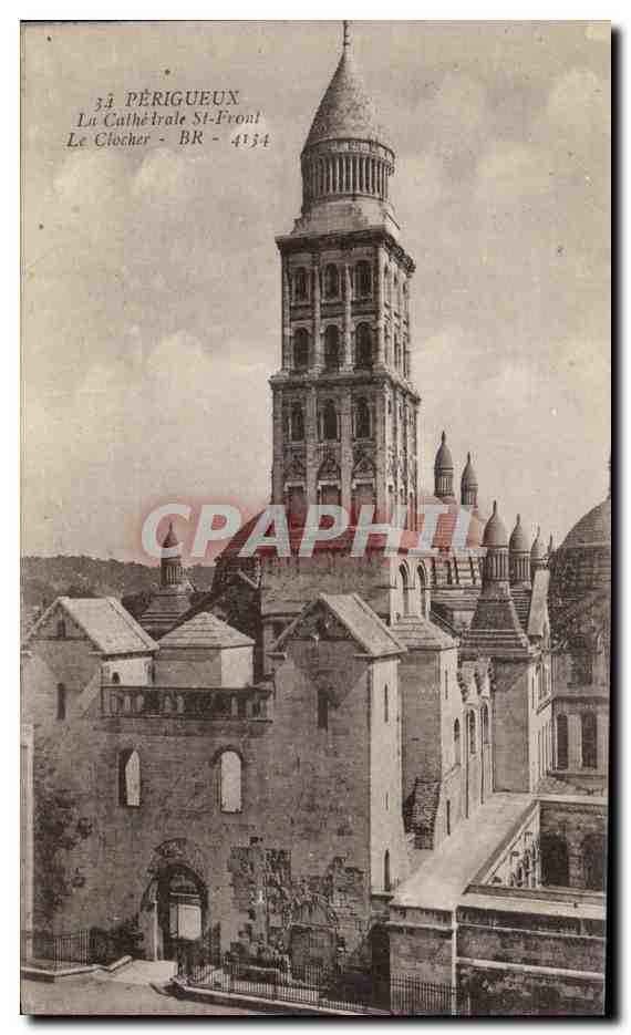 CPA Perigueux La Cathetrale St Front Le Clocher