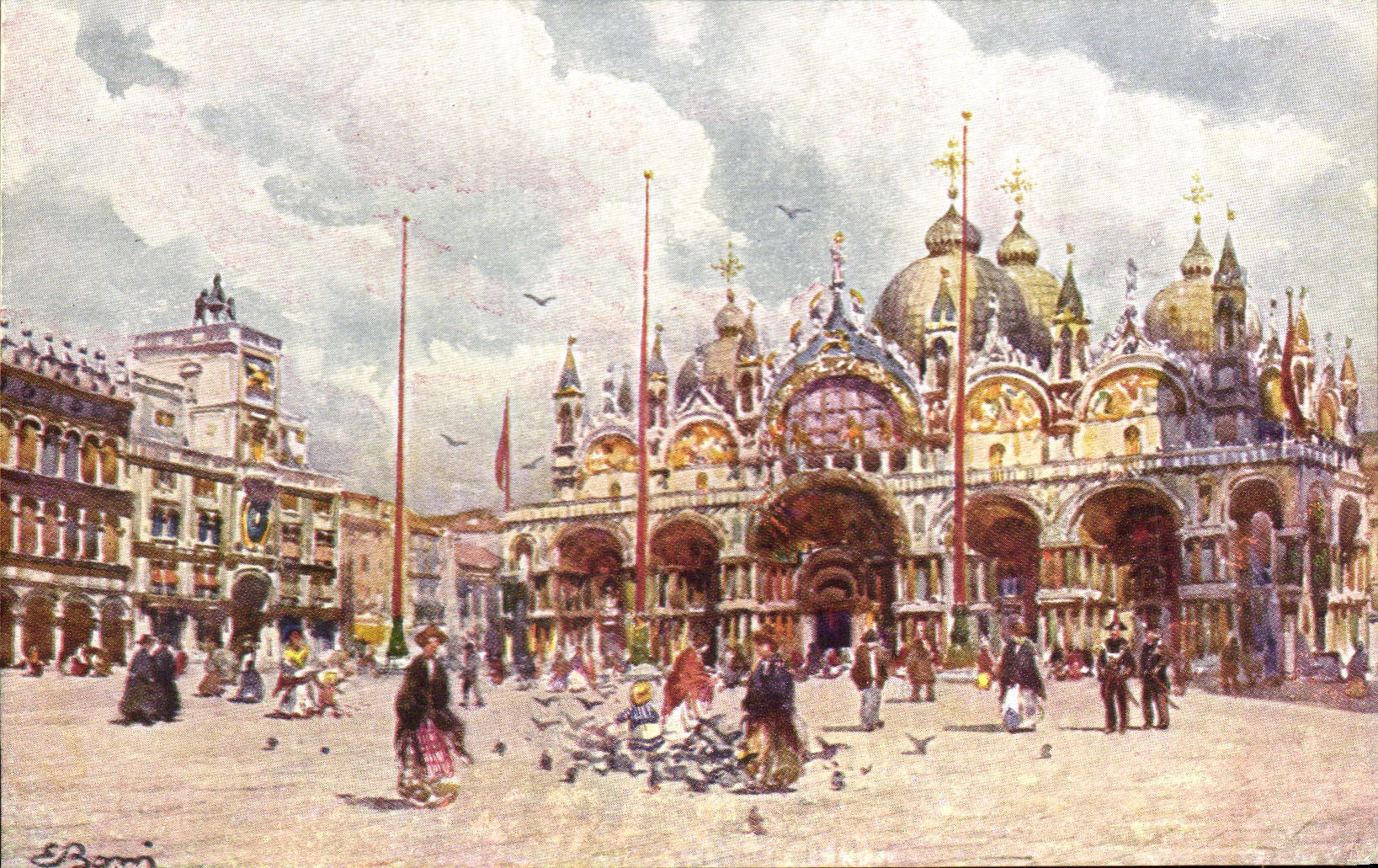 CPA Venezia Chiesa S Marco