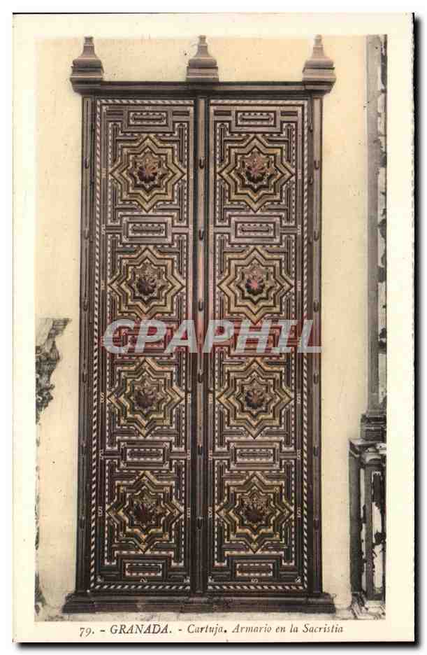 Granada - Cartuja. Armario en la Sacristia — n°79