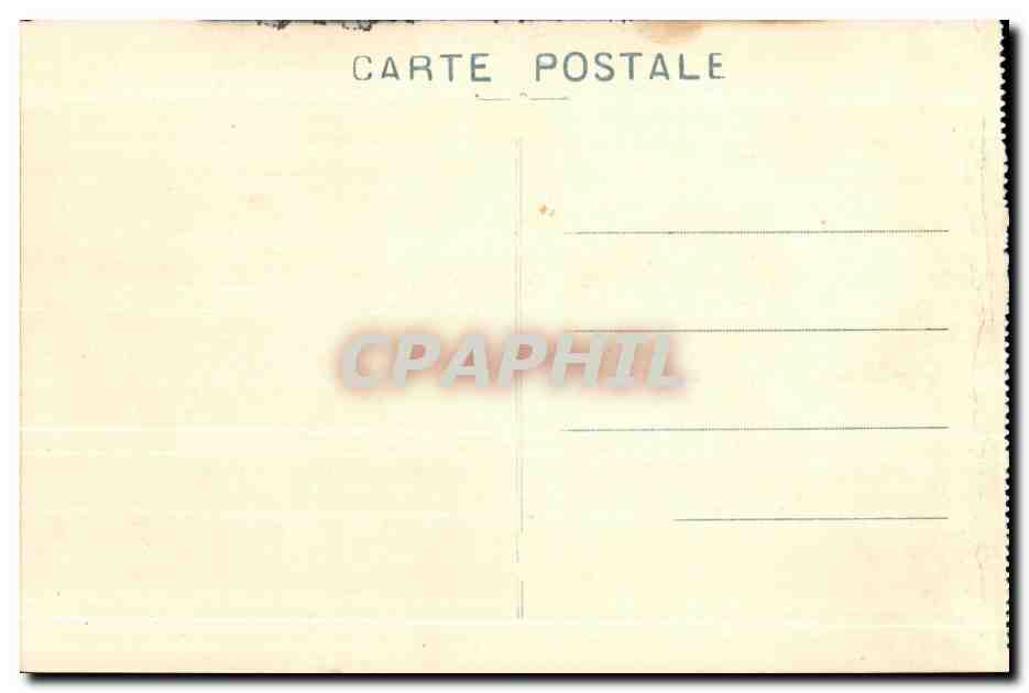CPA Deols La Vieille Porte De L'Horloge — Rückseite
