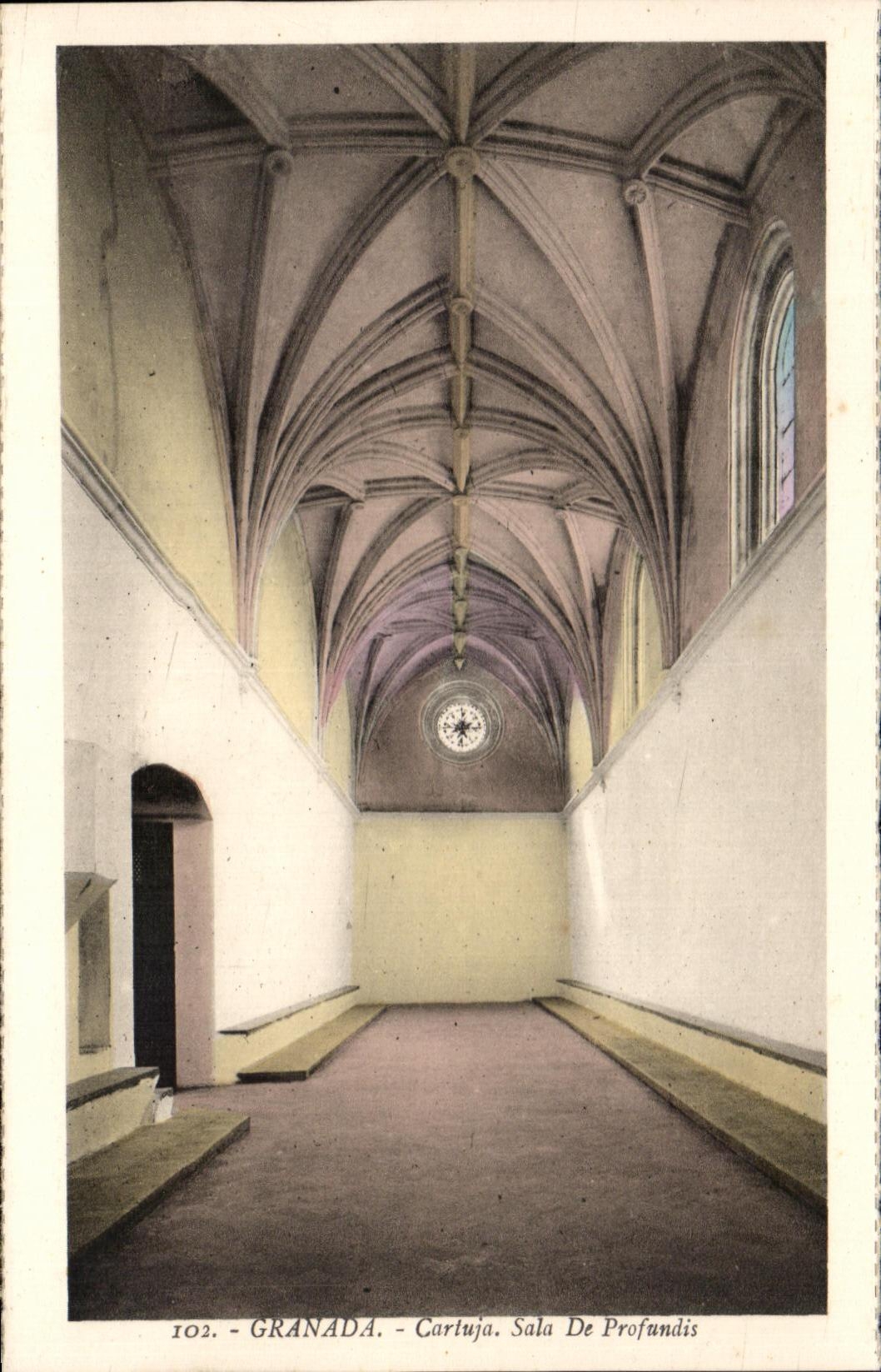 CPA Granada Cartuja Sala De Profundis