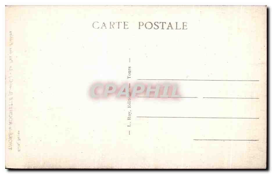 CPA Thore la Rochette Le pas des Fideles — Rückseite