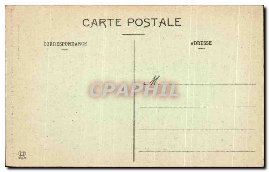 Rocher du Mas-d'Azil (Ariège) — Entrée de la grotte, côté village — Phototype Laboucse Frères, Toulouse, n° 979 — Verso