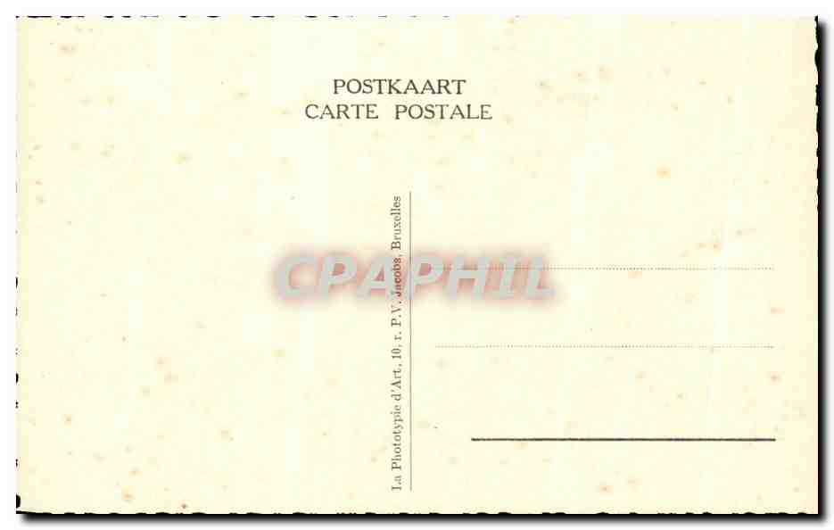 CPA Gent Sint Baaf Gand Saint Bavon Deel van het vedelluik van  — Verso