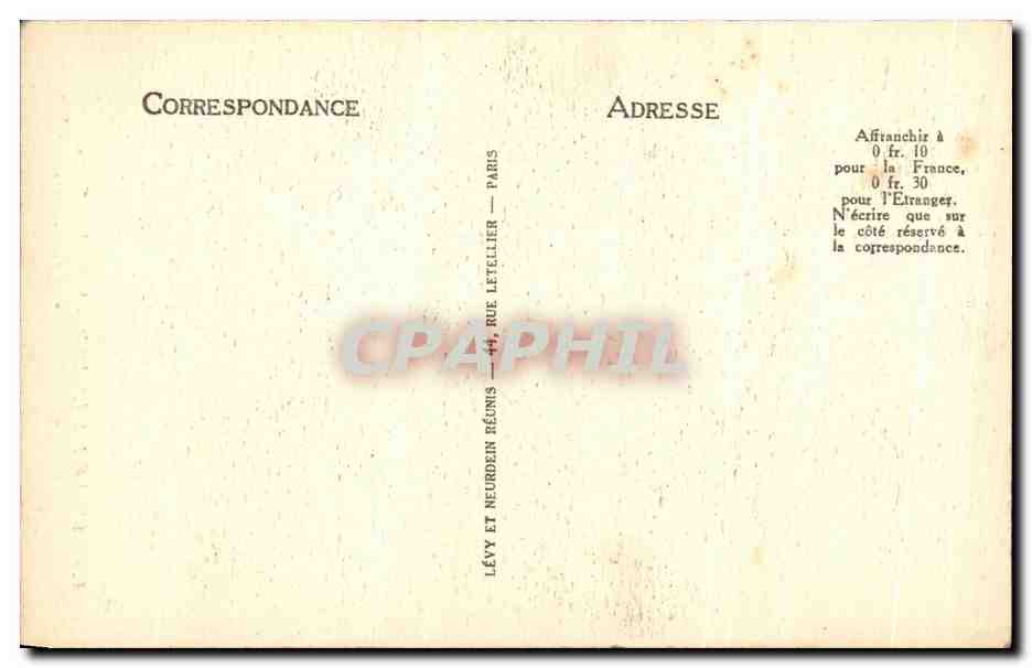Belle-Île-en-Mer — Sortie de la Grotte de l'Apothicaire — ND — n°124 — Verso