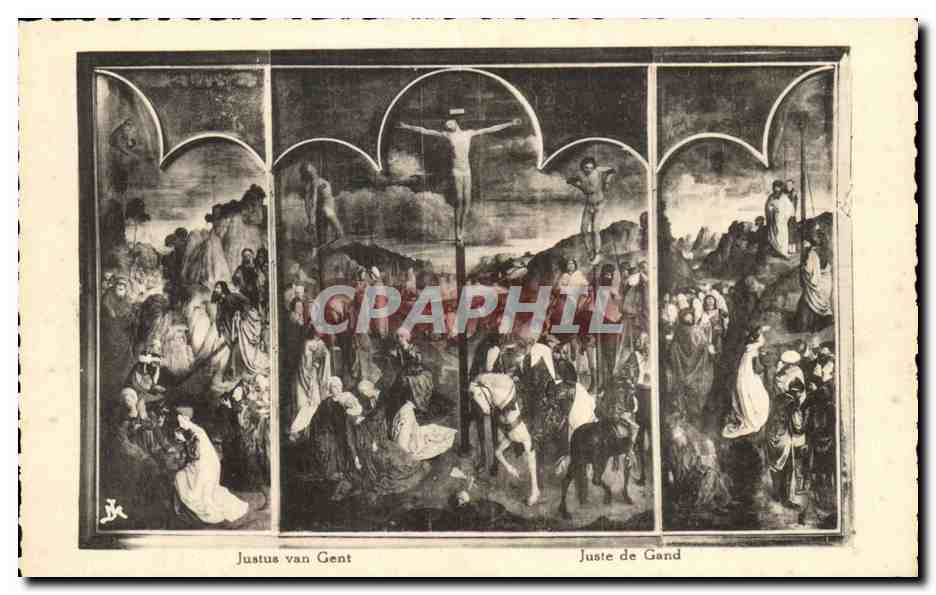 CPA Gent Sint Baaf Gand saint Bavon kalvarieberg le Calvaire