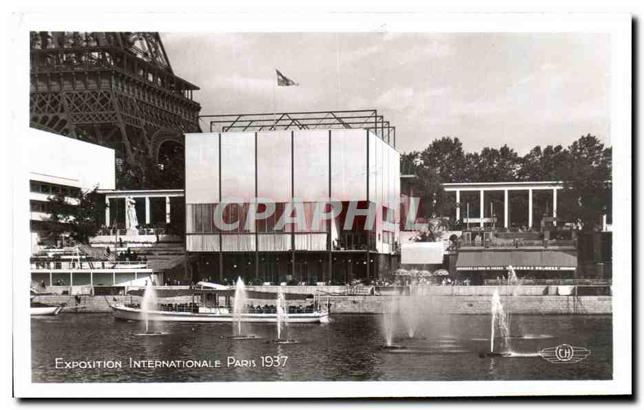 CPA Exposition Internationale Paris 1937 Pavillon De La Suede Tour Eiffel