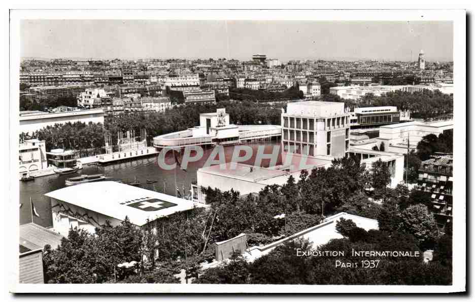 CPA Exposition Internationale Paris 1937 Vue D'Ensemble Prise De La Tour Eiffel