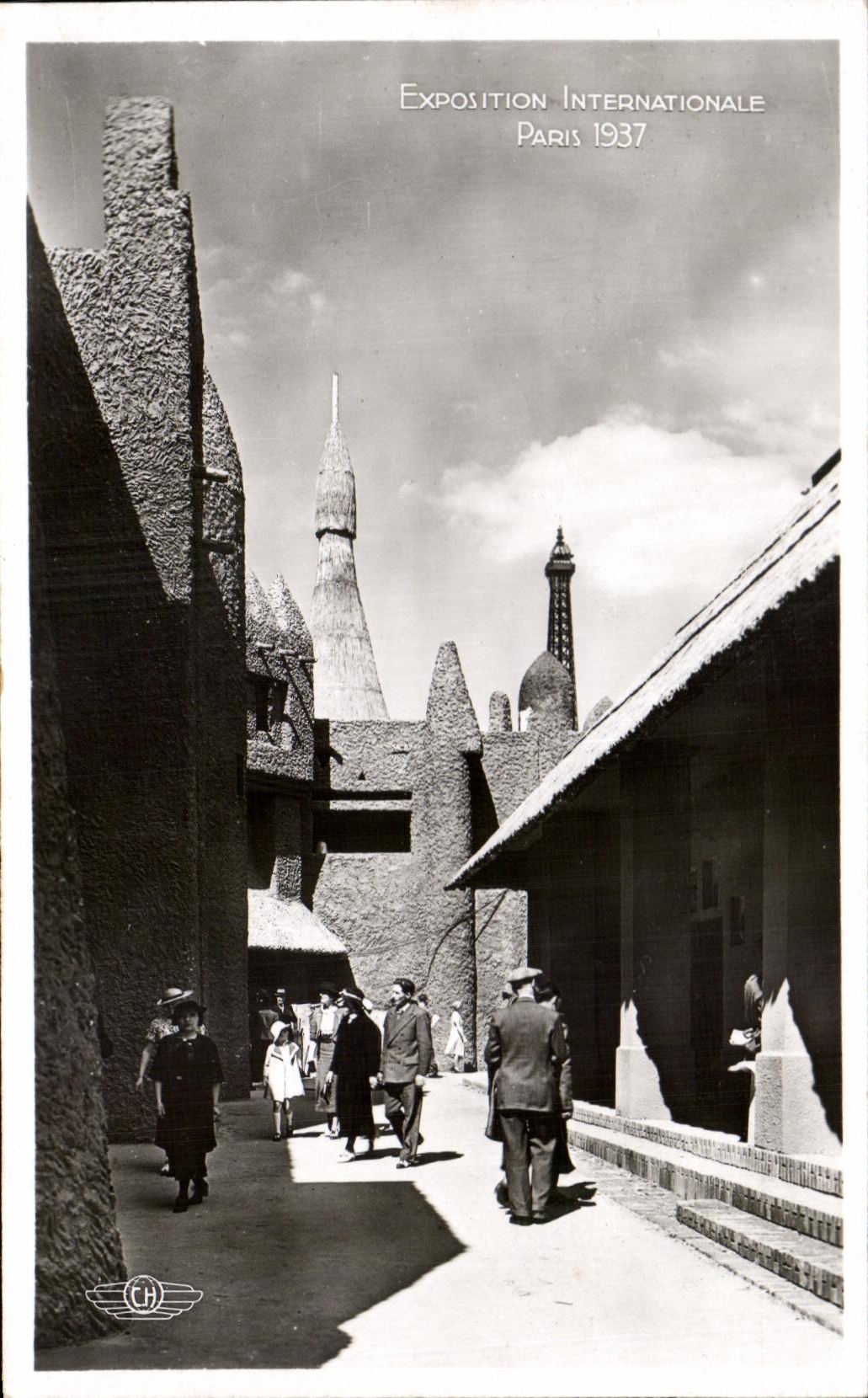 CPA Exposition Internationale Paris 1937 France D'Outre Mer Une Rue Soudanaise