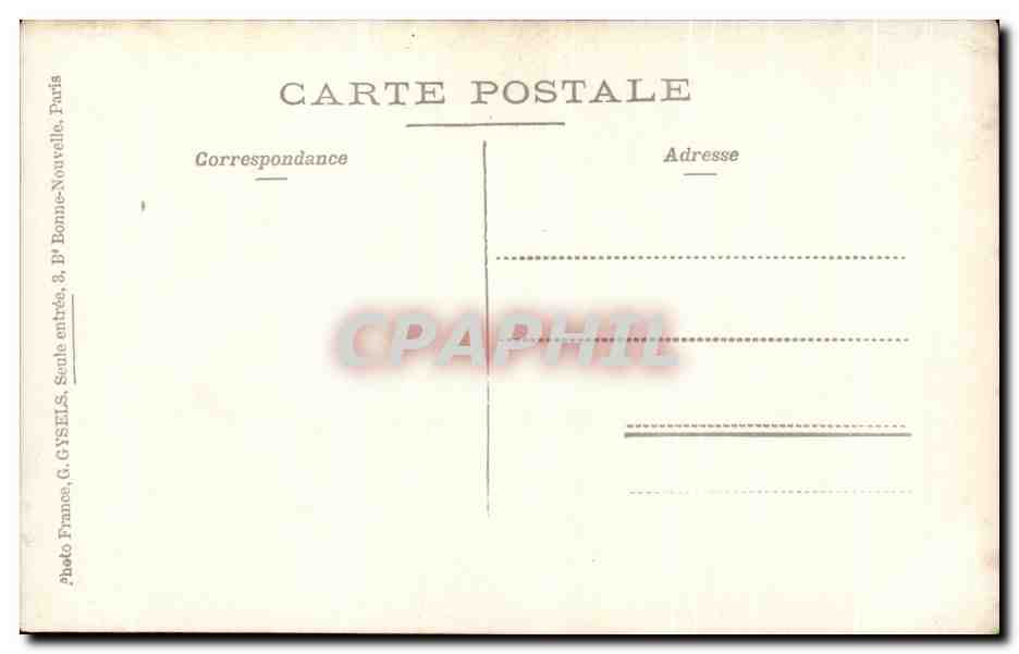CARTE PHOTO Folklore Jeunes Filles Jumelles — Verso