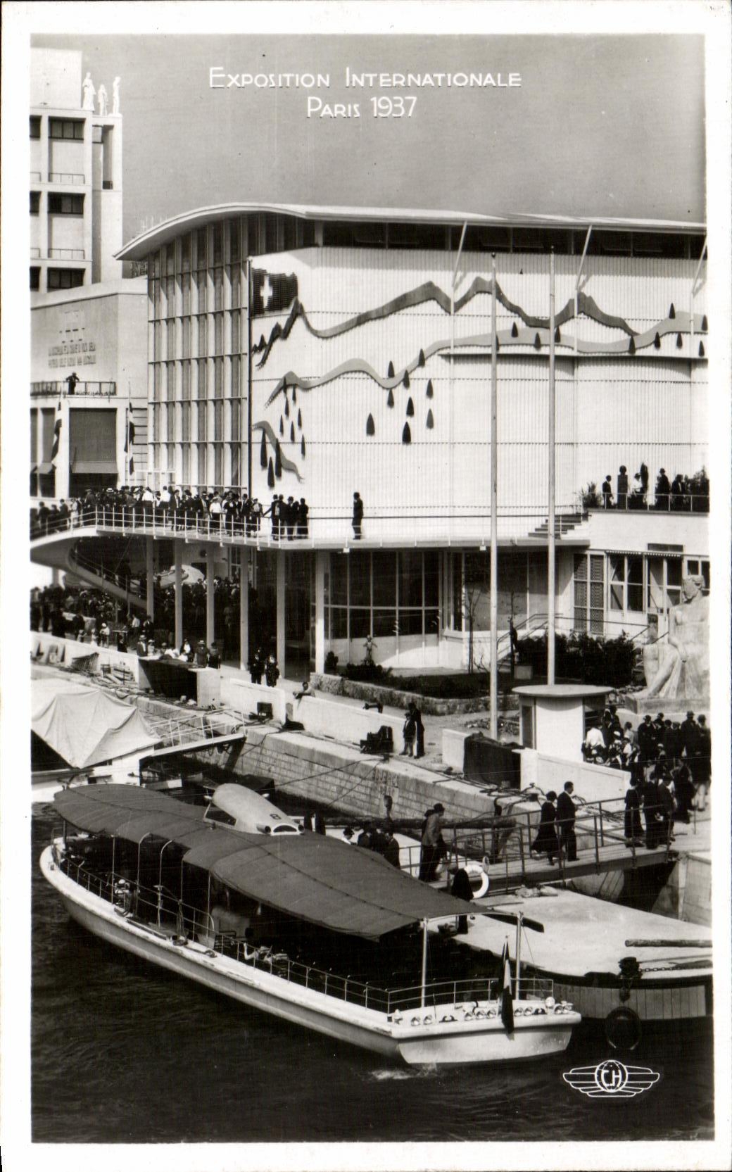 Pavillon de la Suisse — Exposition Internationale Paris 1937 — H. CHIPOU — n°102