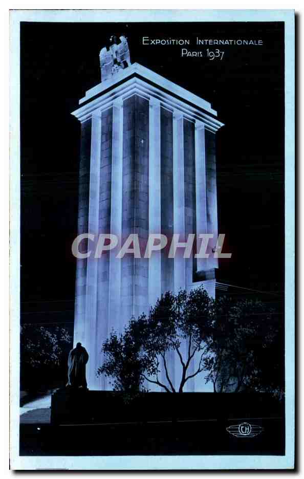 CPA Exposition Internationale Paris 1937 Pavillon de l'Allemagne