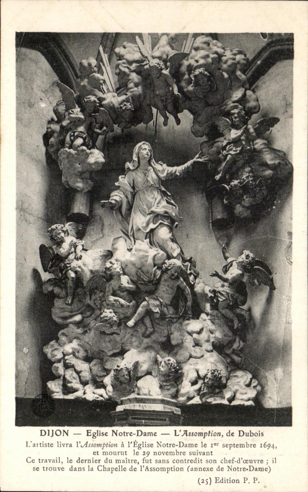 Dijon — Église Notre-Dame — L'Assomption, de Dubois