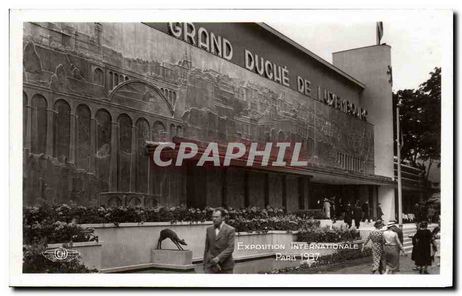 CPA Exposition internationale Paris 1937 Pavillon Du Luxembourg 