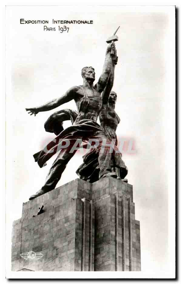 Monument du Pavillon de l'URSS — Exposition Internationale Paris 1937 — éditeur CPAPHIL