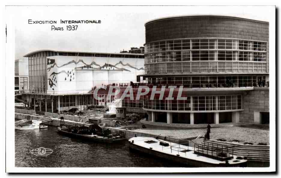 Pavillons Belgiens und der Schweiz — Internationale Ausstellung Paris 1937 — Verlag C. H. (Boulogne-sur-Seine)