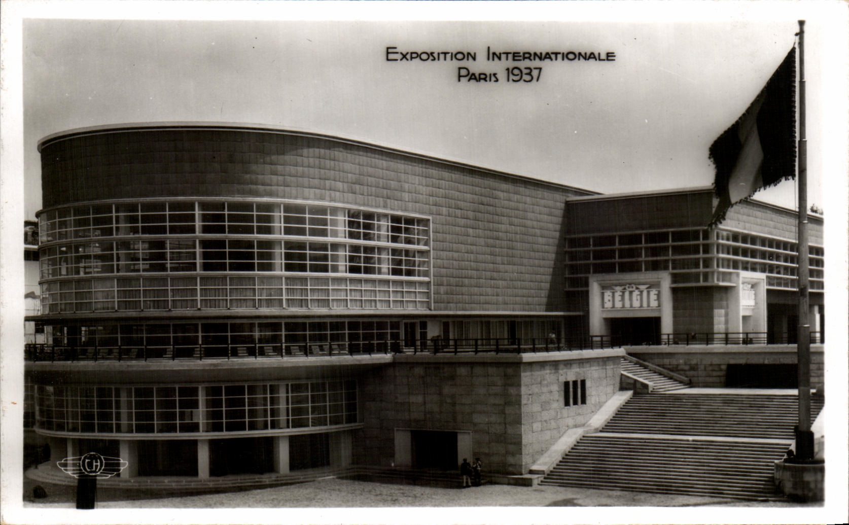 Belgischer Pavillon — Internationale Ausstellung Paris 1937 — Verlag CH