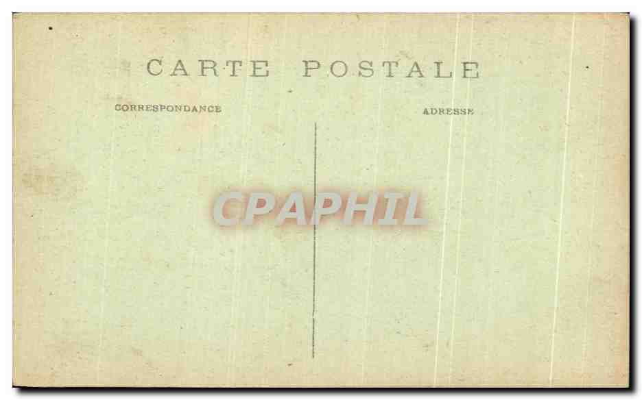 CPA Paris Hotel des Invalides Porte du Tombeau de Napoleon 1er — Rückseite