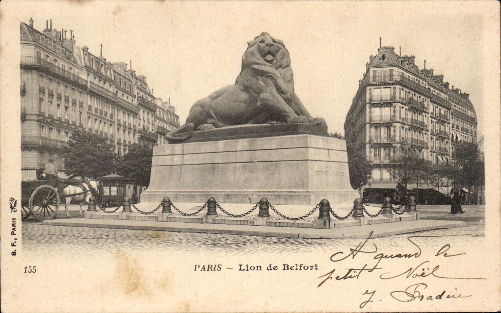 CPA Paris Lion de Belfort
