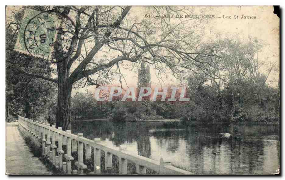 CPA Bois De Boulogne Lac St james