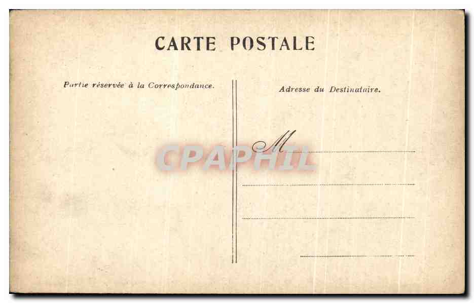 CPA Paris Le Place de la Concorde — Rückseite