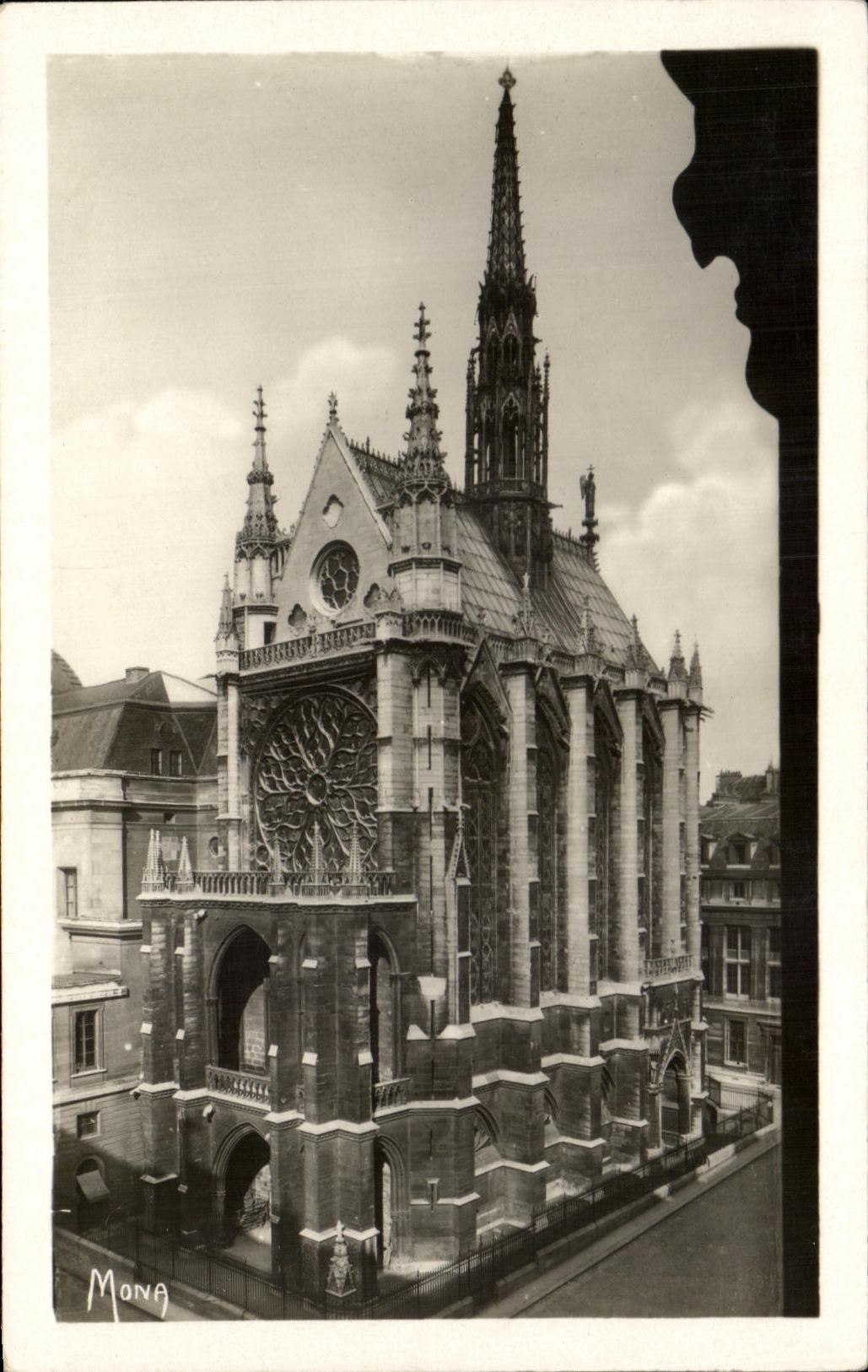 CPA Les Petits Tableaux De Paris La Sainte Chapelle