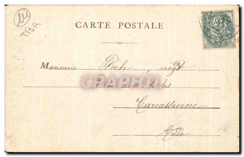 CPA Paris Le Lac Du Bois De Boulogne Restaurant — Rückseite