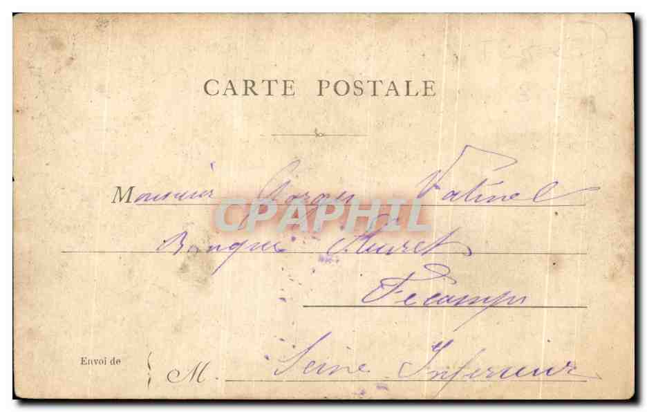 PARIS — CHAMPS-ÉLYSÉES — Verlag nicht sichtbar — Rückseite