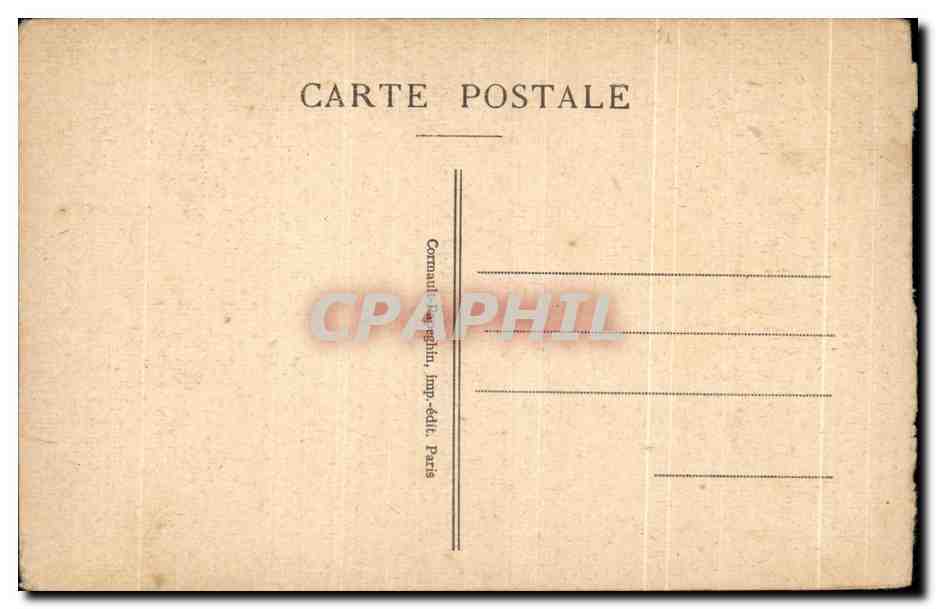 CPA Paris Le Tombeau De l'Empereur Aux Invalides Napoleon 1er — Verso