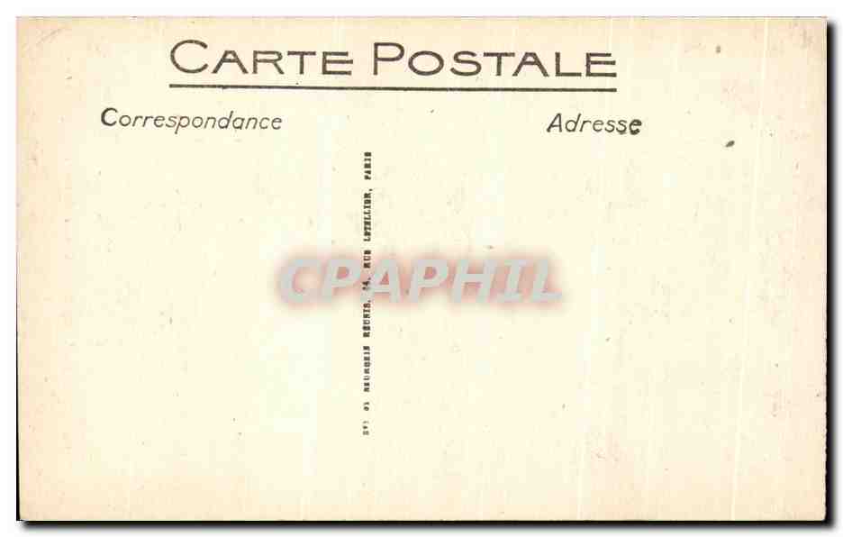 CPA Paris Le Sainte Chapelle La Maitre Autel  — Rückseite