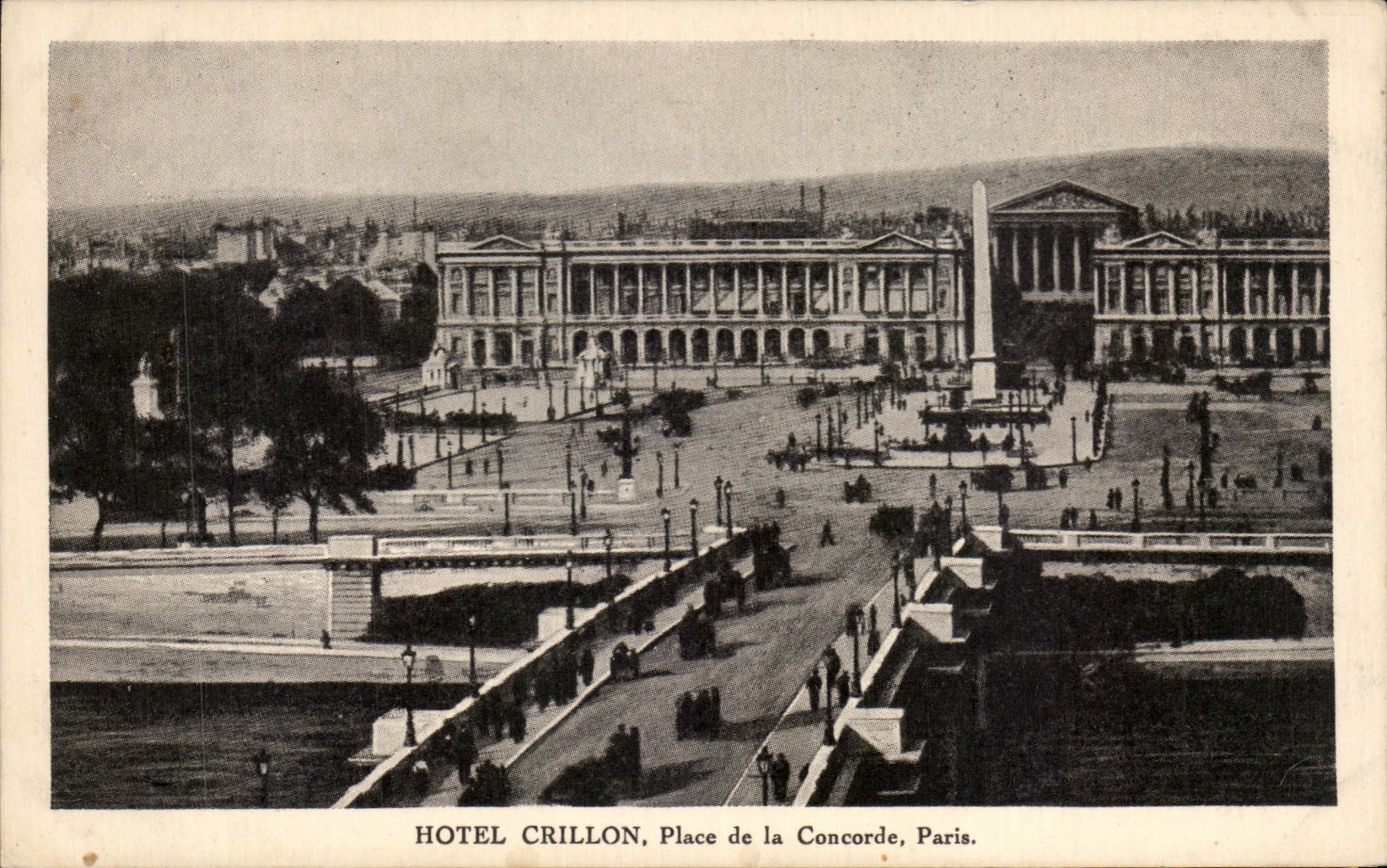 CPA Hotel Crillon Place de la Concorde Paris