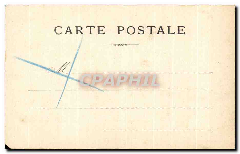CPA Paris Le Musee Carnavalet Ancien hotel des Ligneris en 1550 Mme de Sevigne — Verso