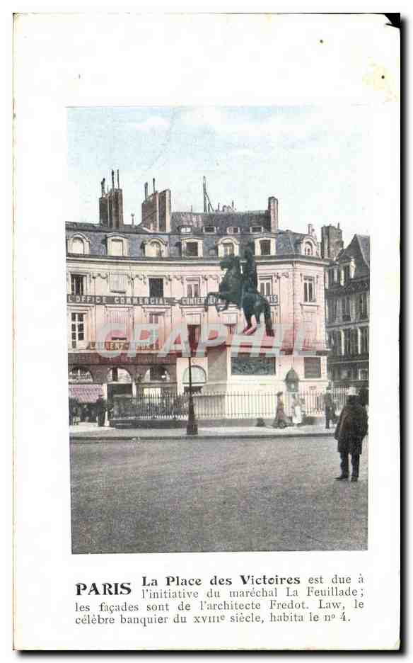 CPA Paris La Place des Victoires