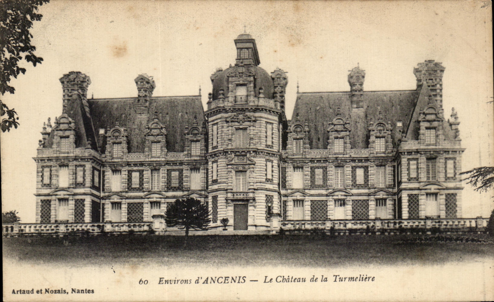 CPA Environs d'Ancenis Le Chateau de la Turmeliere