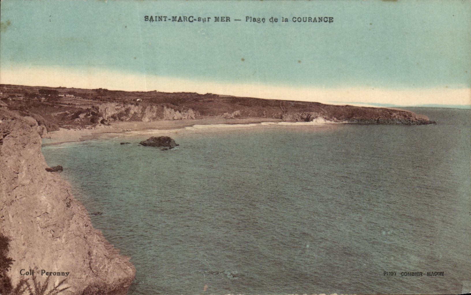 CPA Saint Marc sur mer Plage de la Courance