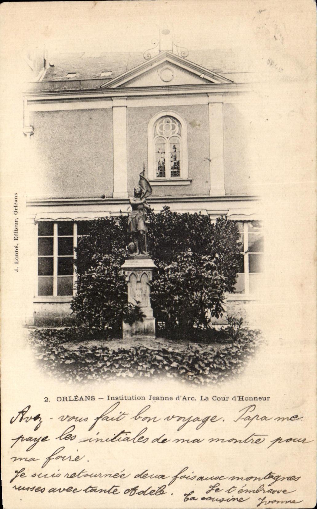CPA Orleans Institution Jeanne d'Arc La Cour d'Honneur