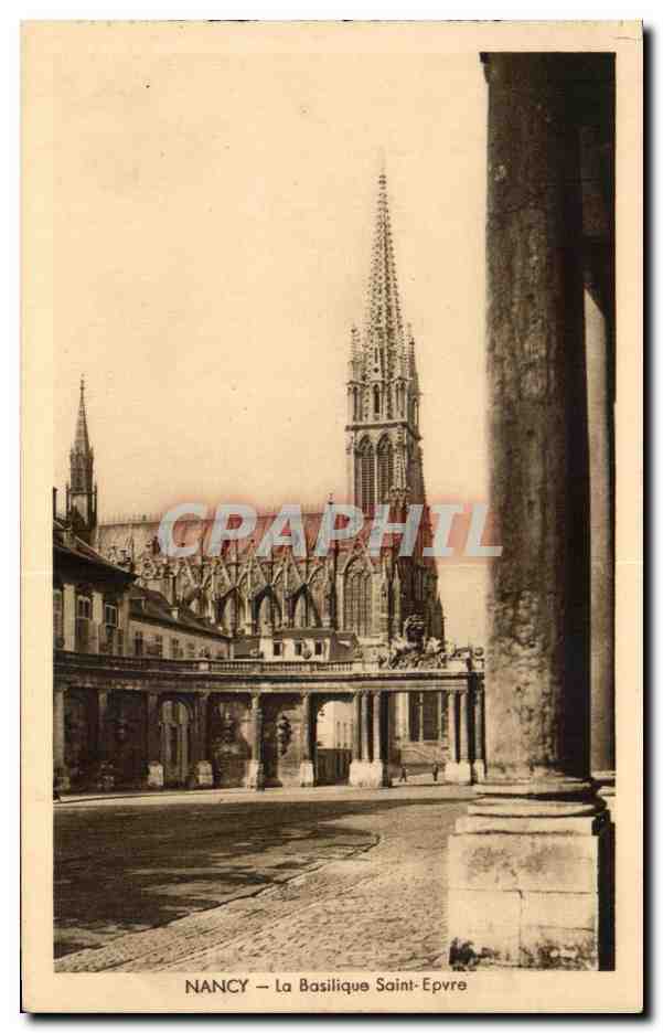 CPA Nancy La Basilique Saint Epvre
