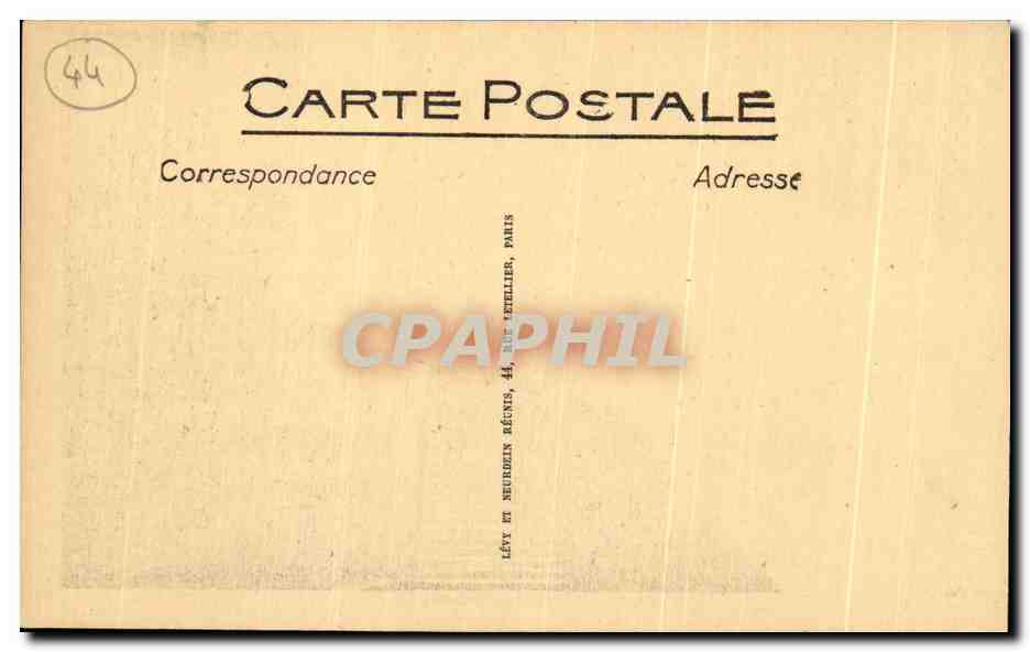CPA Nantes Le Passage Pommeray — Verso