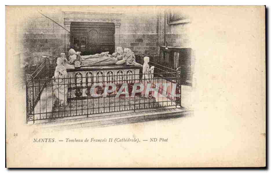 CPA Nantes Tombeau de Francois II Cathedrale