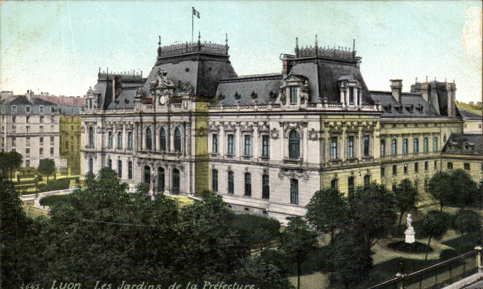Lyon — Les Jardins de la Préfecture — éditeur anonyme, n° 2645