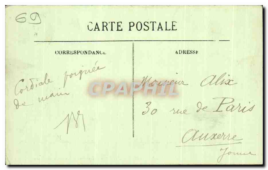 Lyon — Place et Quartier des Terreaux — Coteau de Fourvière — LL. — Reverso