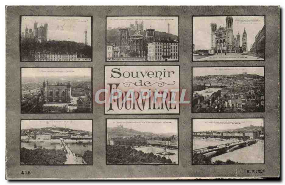 Fournières — Souvenir de Fournières — B. F. éditeur, n° 418