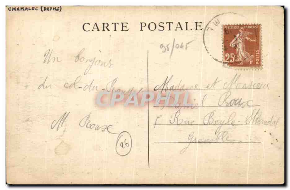 CPA Le Vercors Pittoresque Le Col du Rousset Le Refuge et les Lacets — Reverso